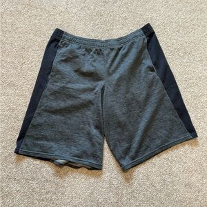 Champion Men's Charcoal and Black Athletic Shorts